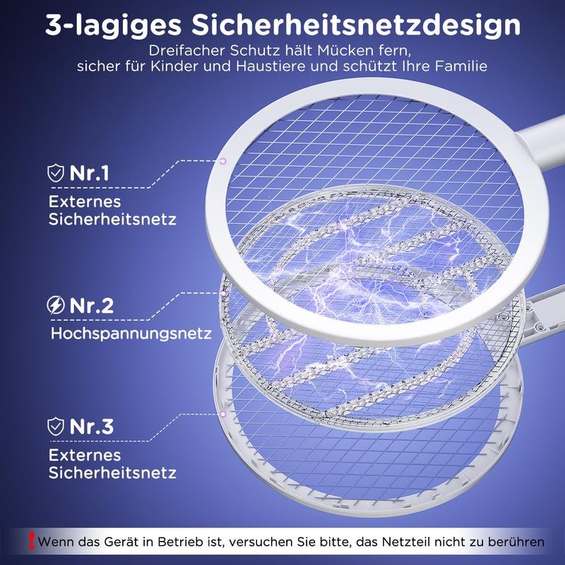 Intelligenter 2-in-1 Mückenvernichter (4000V Power-Zap | Automatische UV-Insektenfalle) - Image 2